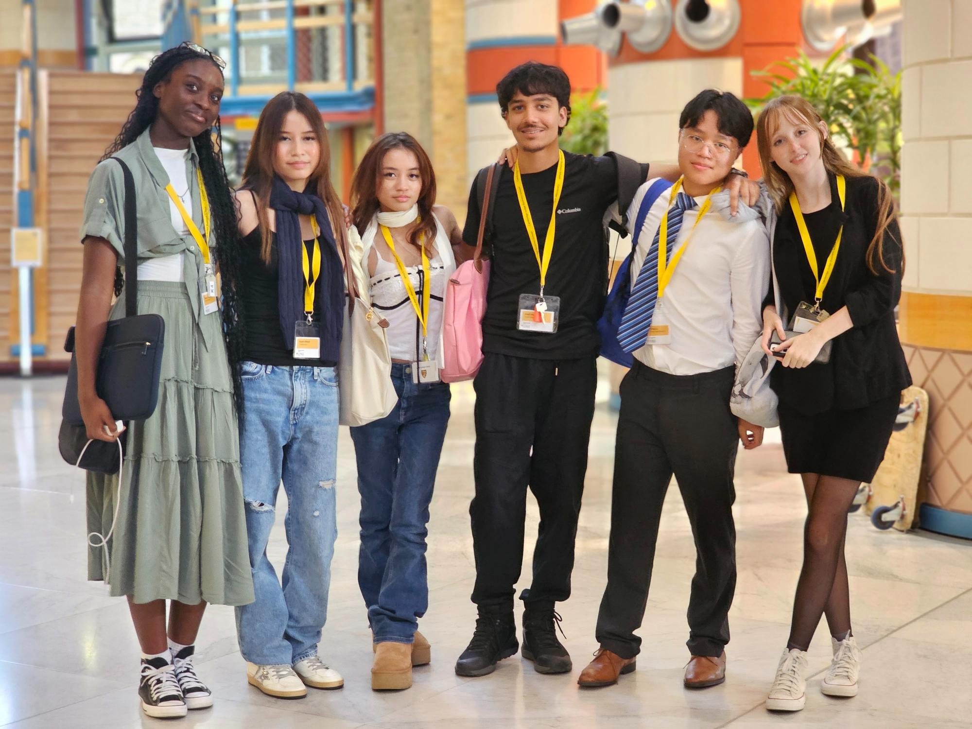 Students at the programme