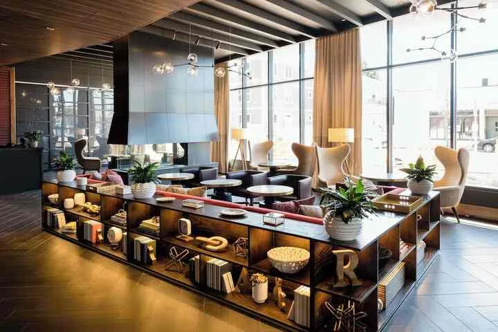 Hotel lobby